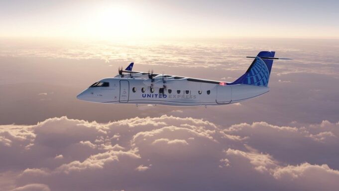 United invests in electric flying