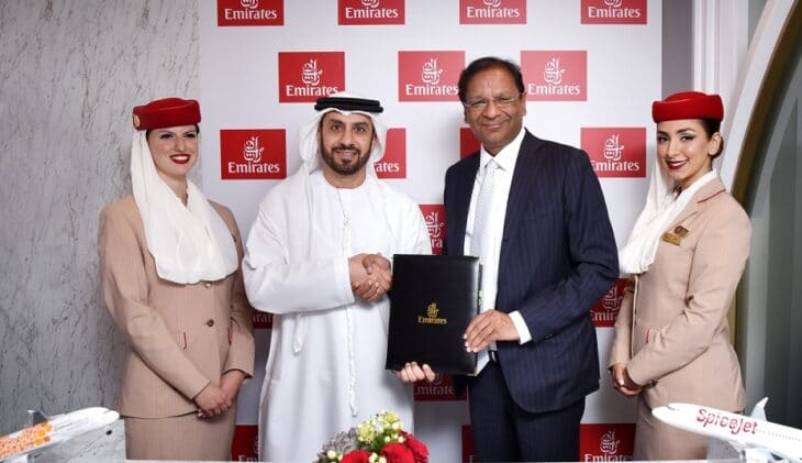 Emirates sets eyes on India with codeshare SpiceJet