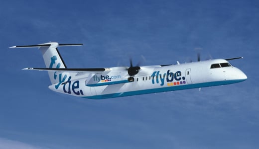 Flybe flies from Rotterdam to Manchester
