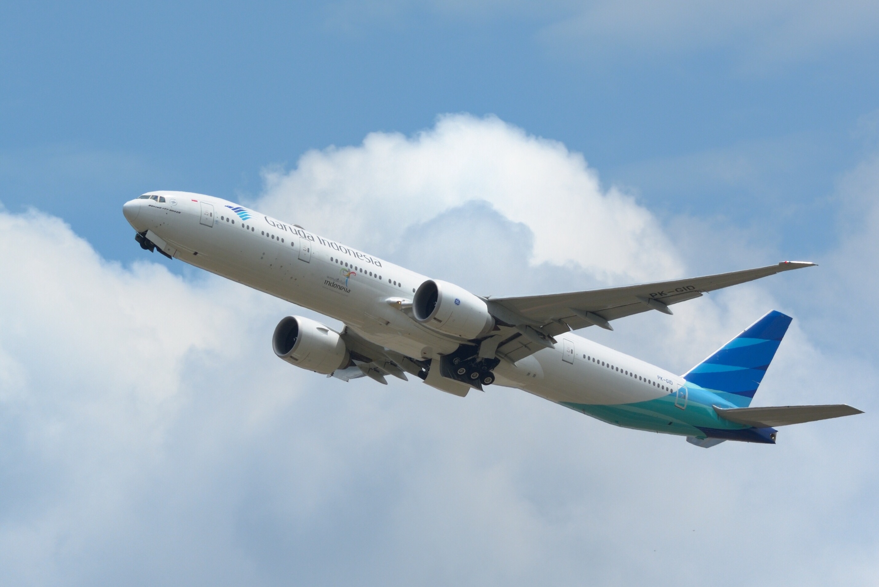 Garuda again non stop to Jakarta