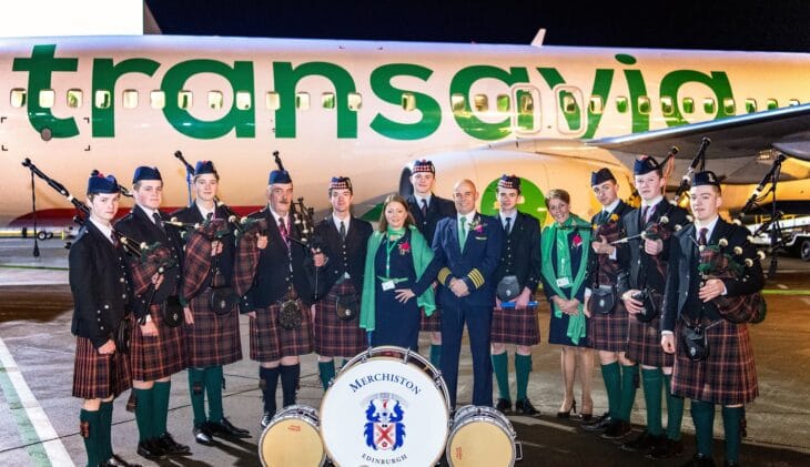 Transavia now also to Edinburgh