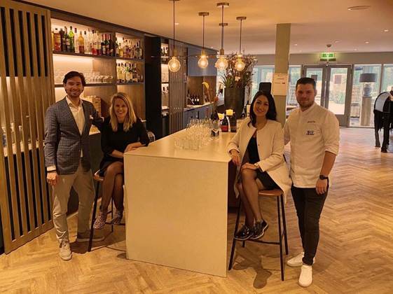 Conference hotel Villa Heidebad and restaurant Fizzy join forces