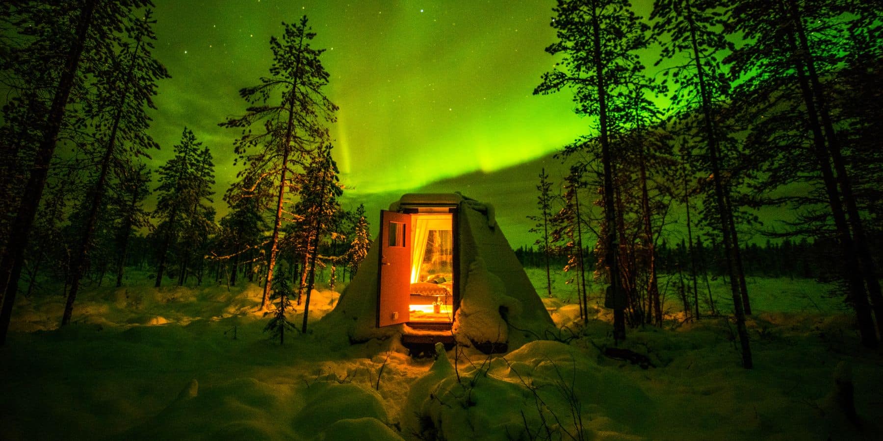Experience magical nights in Lapland