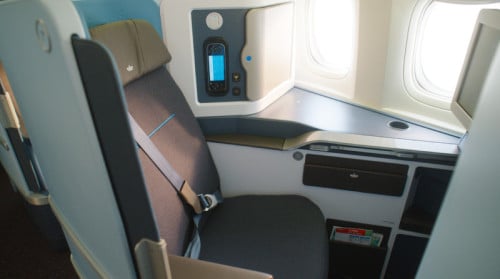 KLM presents new World Business Class seats