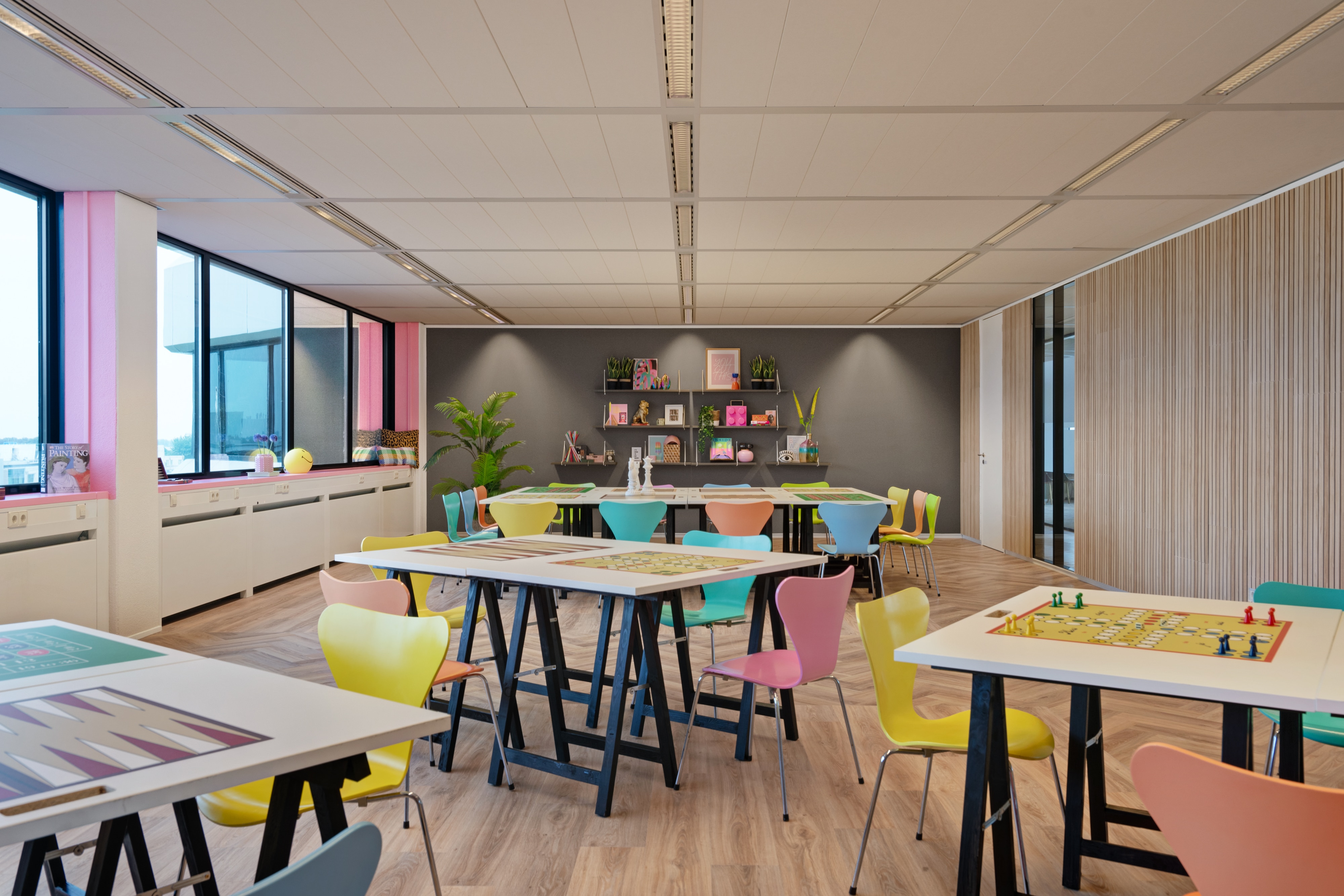 Moxy Amsterdam Schiphol Airport presents playful meeting rooms