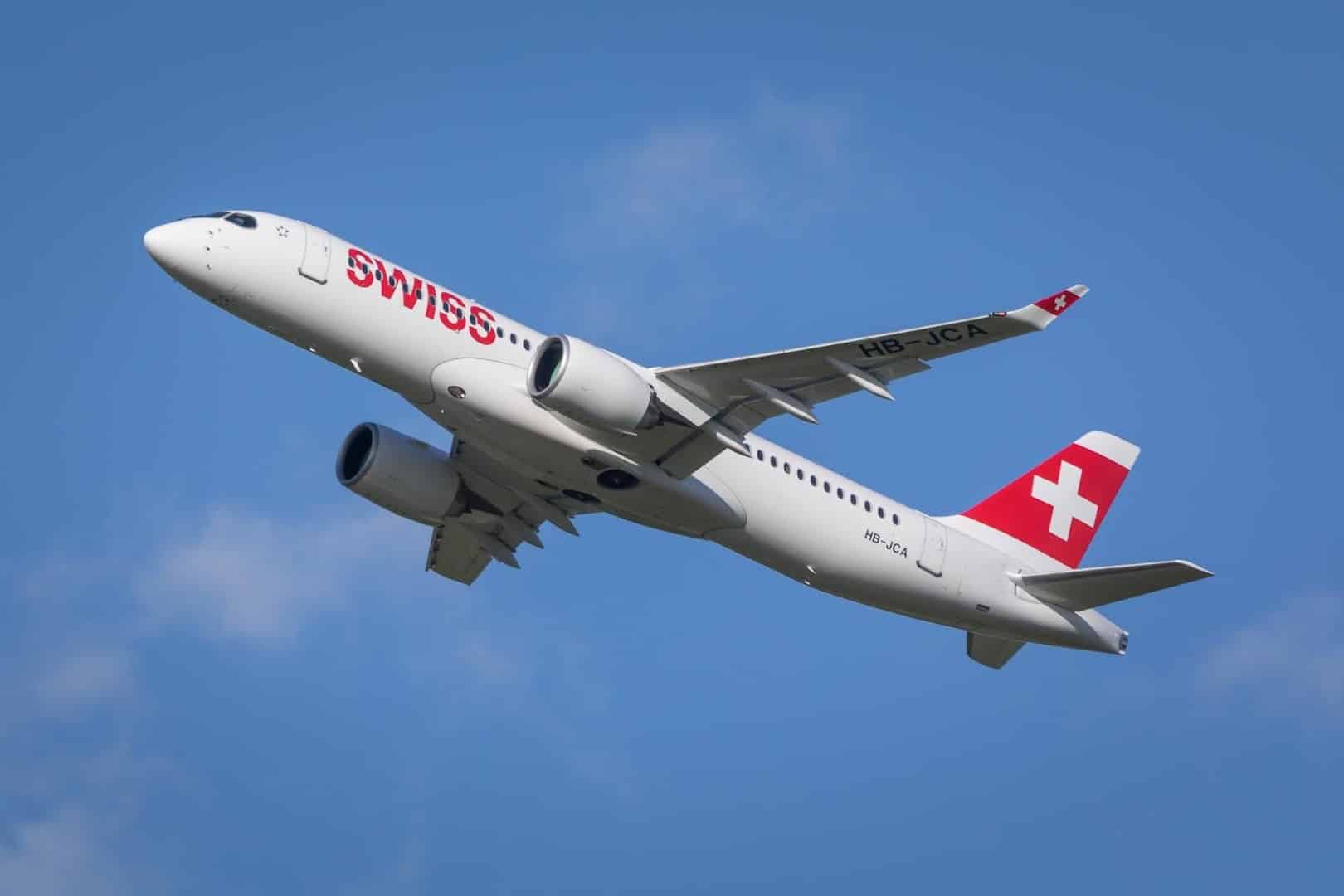 Swiss to and from Zurich from Rotterdam The Hague