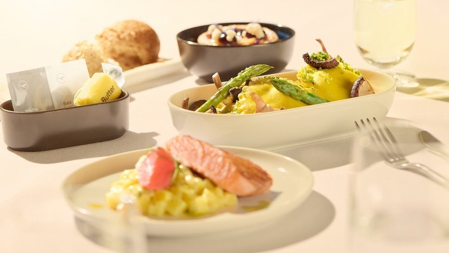 Lufthansa has revamped its dining experience for business class