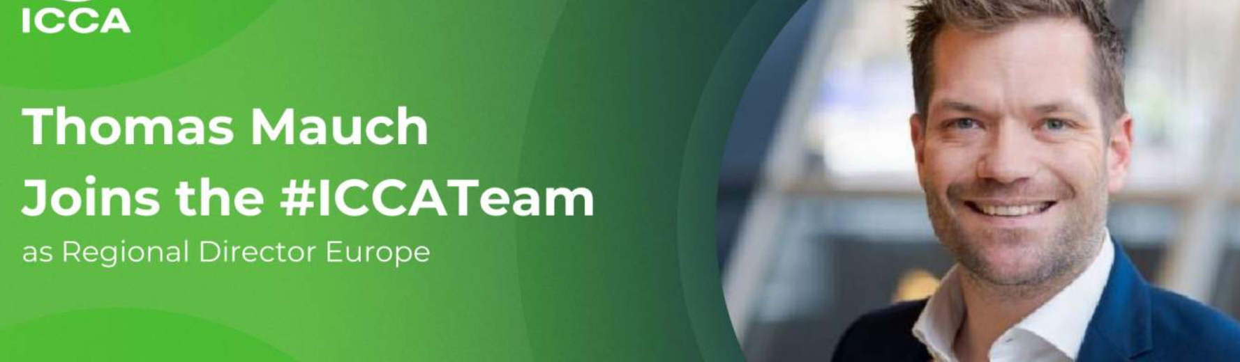 Thomas Mauch Joins ICCA as Regional Director Europe