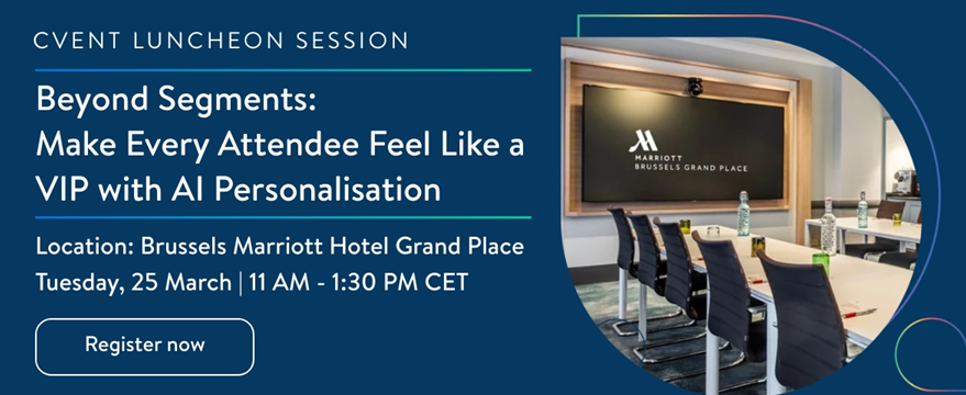 Invitation: Product Seminar & Exclusive Lunch with Cvent