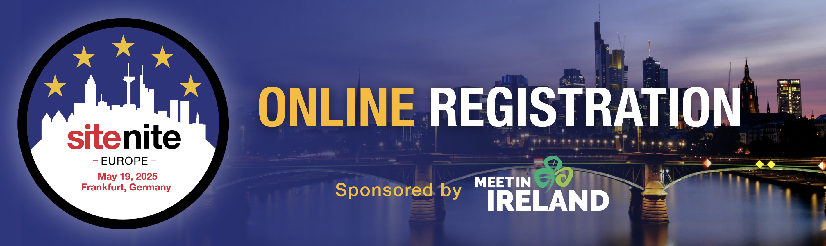 SITE NITE Europe early bird tickets are now on sale