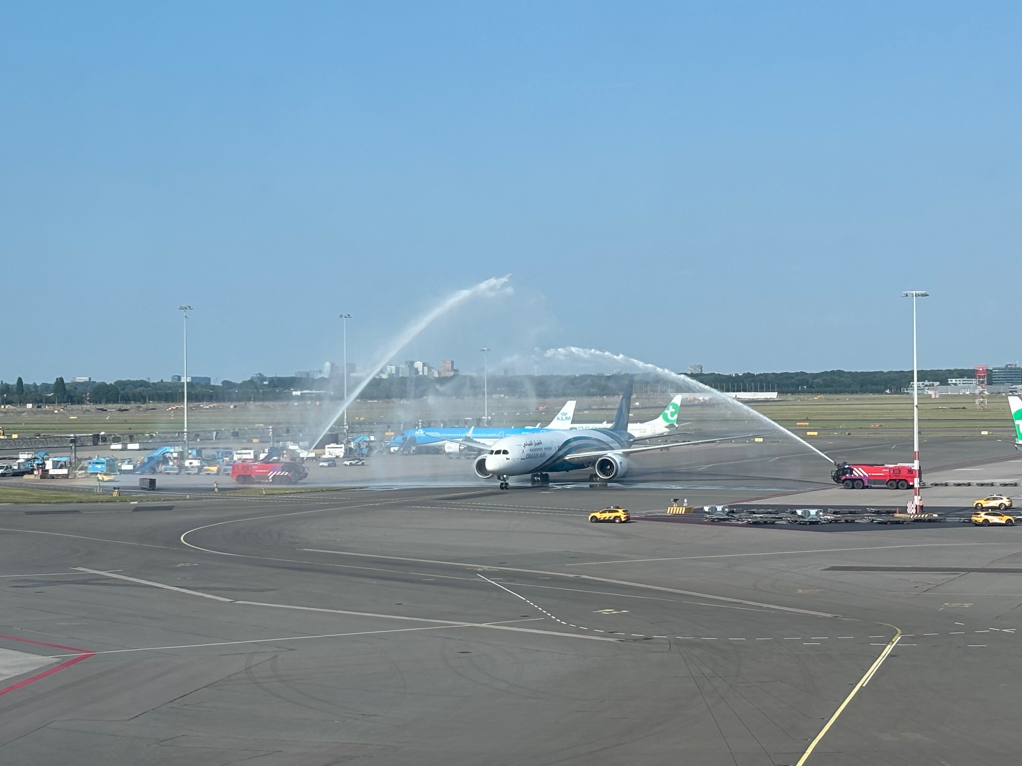 New oneworld member Oman Air started flights between Muscat and Amsterdam