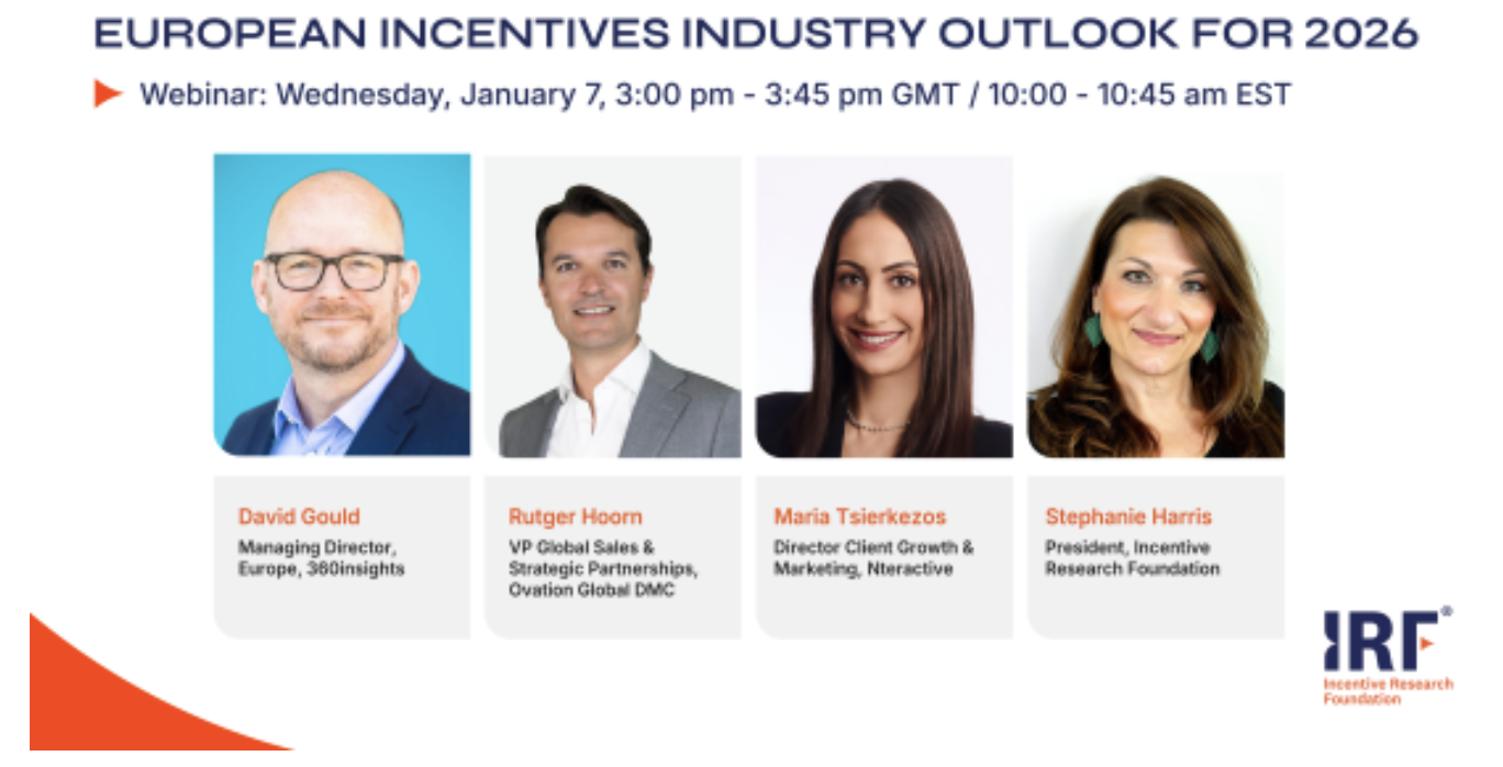 IRF to unveil 2026 European Incentives Outlook in upcoming webinar