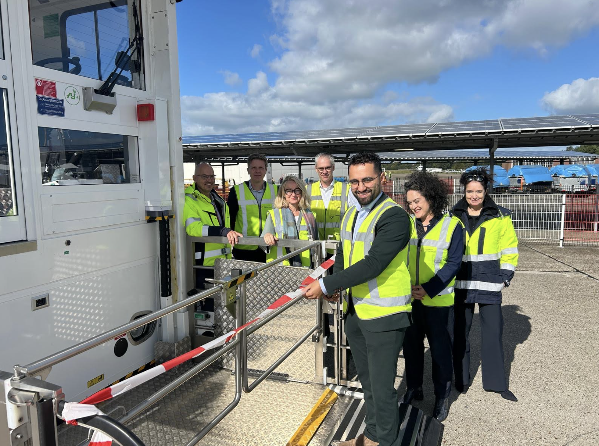 Groningen Airport Eelde completes transition to fully emission-free aircraft handling